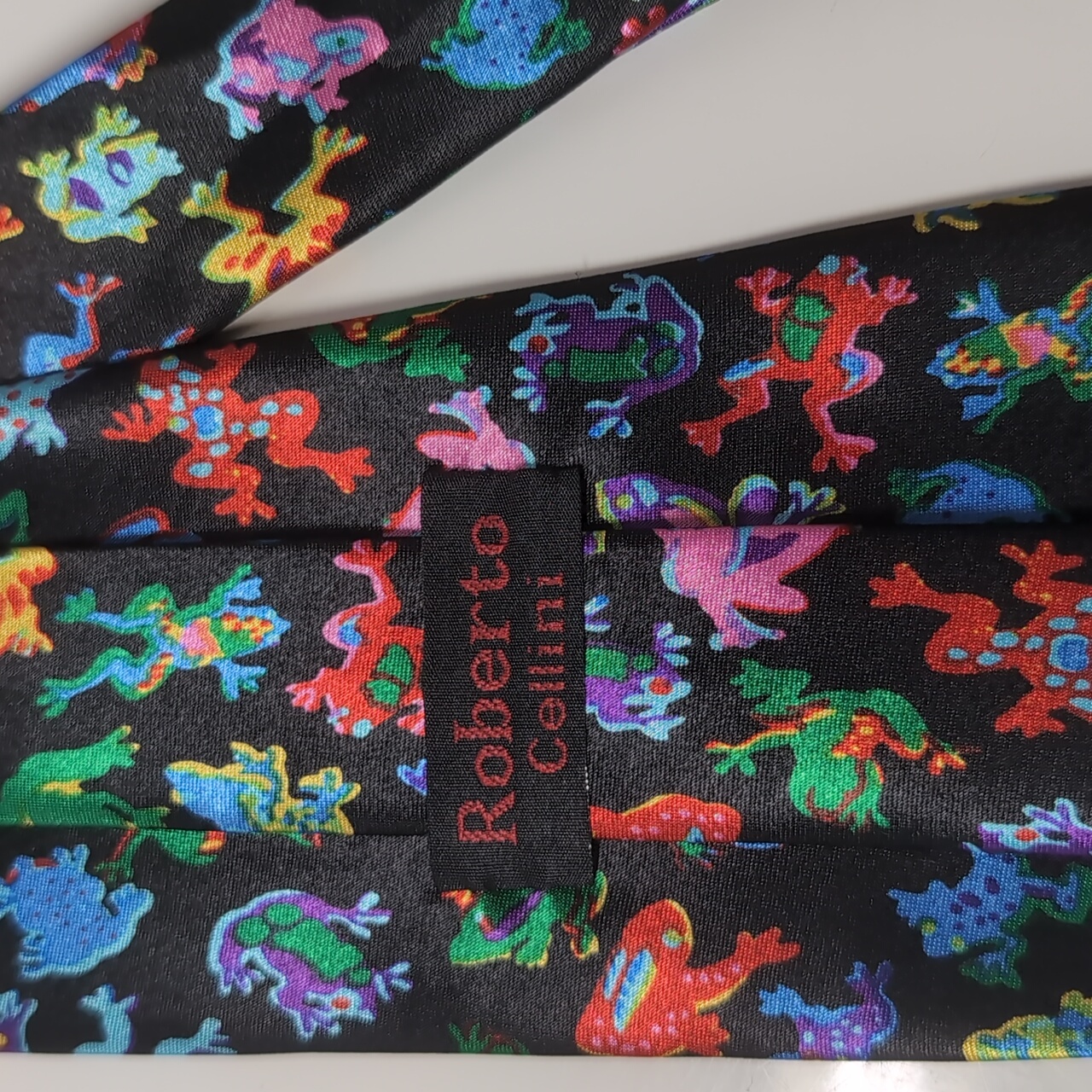 Frog Roberto Cellini Necktie